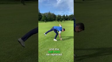 If you didn't know this rule, now you do #golfrules #rules #rulesofgolf #golf