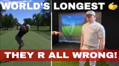 IT'S NOT THE MUSCLES! the SECRET to HITTING THE BALL FLUSH every TIME. #golf