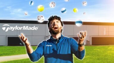 I Visited The TaylorMade Golf Ball Plant To Find Out How Golf Balls Are Made!