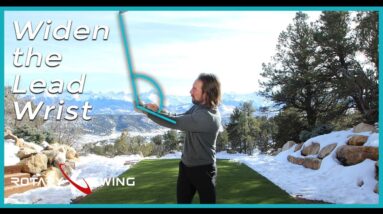Widen the Angle - Lead Wrist - Learn how Tiger Woods Created Effortless Speed in the Golf Swing