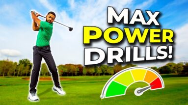 5 Easy Drills To CREATE MAXIMUM POWER In Your Golf Swing!