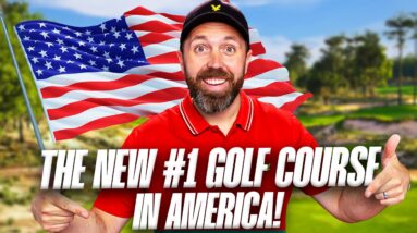 Breaking 75 at the new #1 golf course in USA!