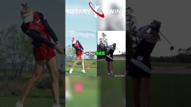 Nelly Korda's Bent Left Arm at Impact