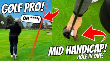 The Craziest MID HANDICAP Hole In One EVER!
