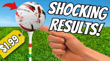 This New BUDGET TaylorMade Golf Ball SHOCKED ME - But It's NOT PERFECT!