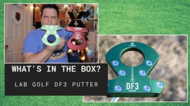 Unboxing the new "less weird" LAB Golf DF3 Putter