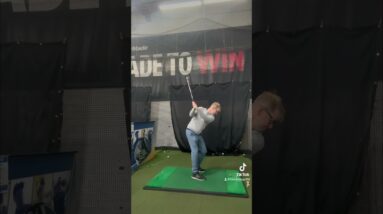 Dense Foam Ball vs Real ball test #golf #trainingaids