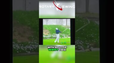 How Does Tiger Woods Produce Power with so Little Wrist Cock?