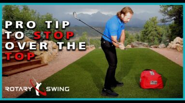 How To Stop Coming Over The Top In The Golf Swing - Simple Pro Trick