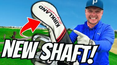 I Put An UPGRADED Shaft In The NEW COSTCO DRIVER... SHOCKING RESULTS!