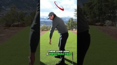 Mastering the Perfect Golf Swing: Correct Arm Position and Club Release
