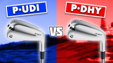 TaylorMade P∙UDI vs TaylorMade P∙DHY | Which Driving Iron Is Right For You?