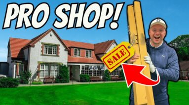 Incredible Find In Golf Club PRO SHOP MEGA SALE!