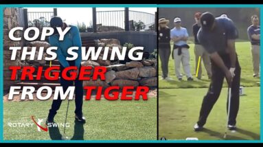How to Start Your Backswing - Use Tiger's Swing Trigger For More Fluidity In Your Swing