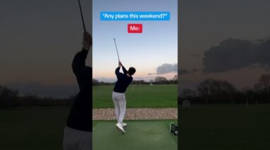 What’s your plans this weekend? ⛳️