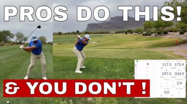 TOUR PROS ALWAYS DO THIS TO HIT DRIVES WAY BETTER THAN YOU! w @MiloLinesGolf #GOLF