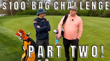Bill and Kris Play Their $100 Set of #Golf Clubs!