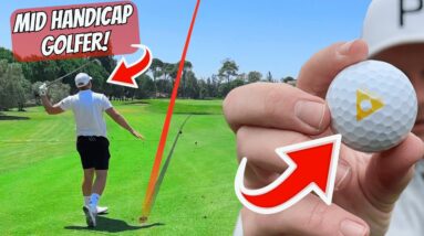 Mid Handicap Golfer Buys The WORLDS MOST EXPENSIVE Golf Balls - BAD IDEA!