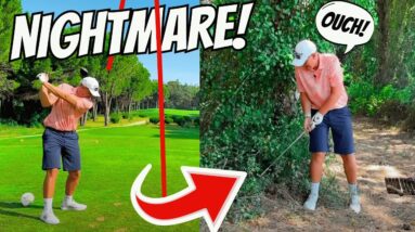 12 Handicap Golfer Has A NEW CLUB NIGHTMARE - 18 HOLE MATCH!