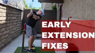 3 drills to solve the Early Extension and FLIP Connection