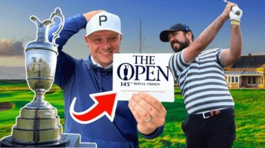 Peter Finch Shows Us How To Play ROYAL TROON’s IMPOSSIBLE HOLES!?