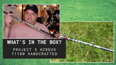 The limited Project X HZRDUS T1100 Handcrafted shaft has arrived!