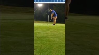Playing 9 in 60 Seconds under the lights at Golf Center Des Plaines!