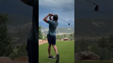 Should you shape your golf shots or just hit it straight?
