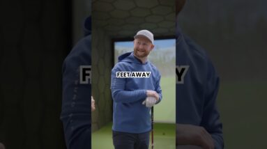 Nearest to the pin 🎯 a win for Joe could clinch the series 👀#golfsimulator #golfchallenge #fujikura