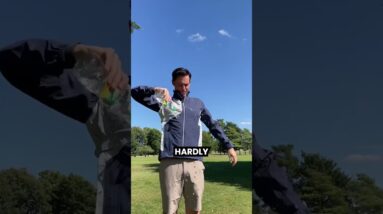 Despite the sun, we gave the new Galvin Green Waterproof jacket a spin! 🤝#golfclothing #golfreview