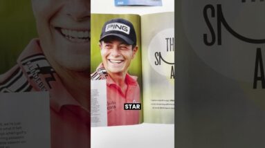 Let's look inside this month's issue of Golf Monthly 👀 #golfmagazine #viktorhovland #camsmith