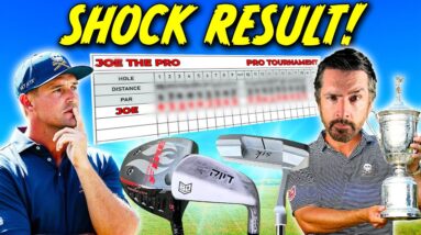 I Entered A Pro Event With Bryson DeChambeau's Clubs