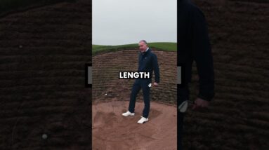 What can you do if your ball is embedded in the face of a bunker? #golfrules #golftips