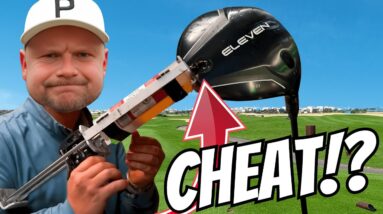 I Built A Golf Club That SHOULD BE CHEATING! (MEGA FORGIVENESS)