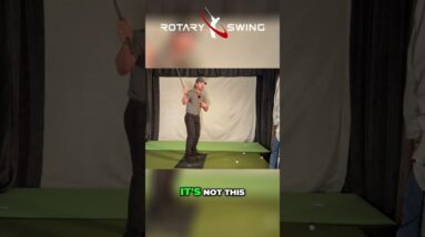 You Never Turn Your Shoulders In The Downswing!