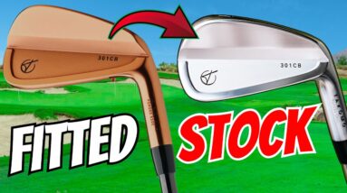HUGE RESULTS! Tour Fitted Takomo Irons vs Standard Off The Shelf!?