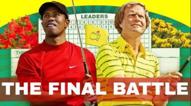 TIGER vs JACK the Final battle. Who AI says would WIN #golf #masters