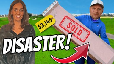 My Wife bought ME A FULL SET OF GOLF CLUBS & IT WAS A DISASTER!