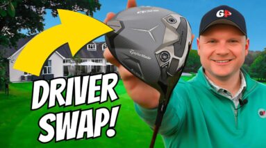 Switching His £800 Driver For A NEW TAYLORMADE DRIVER!?