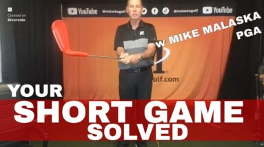 The REAL WAY you can learn a TOUR SHORT GAME MOTION w @MalaskaGolf