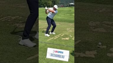 Bryson DeChambeau Launches the Krank FIRE TOUR Driver – Practice Round 6/11/25 🔥 #Shorts