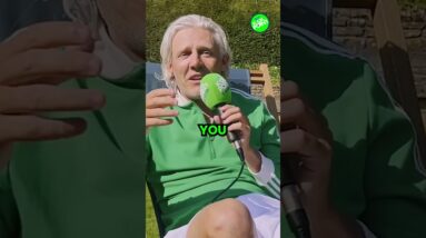 Jimmy Bullard REALLY loves his golf equipment!
