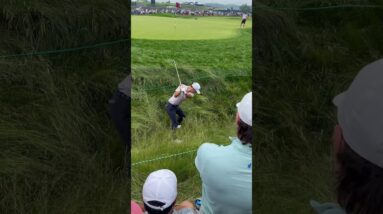 John Keefer struggling at US open #golf