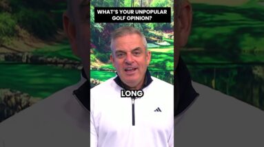 What is Paul McGinley's unpopular golf opinion?