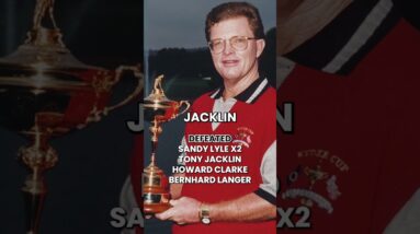 Who is the greatest ever Ryder Cup singles player?