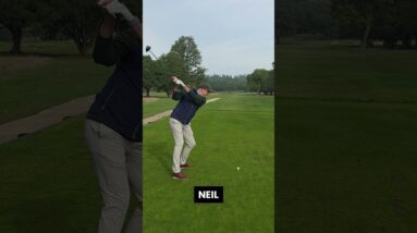Who at Golf Monthly has the best swing?