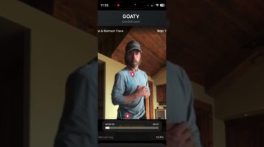GOATY AI Golf Coach Can Coach You LIVE Doing Drills!
