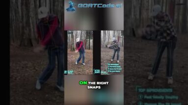 8 Days To Elite Golf: AI Reveals SECRET Swing Transformation! #shorts
