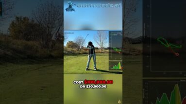 AI Revolutionizes Golf Swing Analysis: See What You're Missing! #shorts