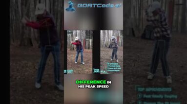 AI Transforms Golf Swing: Old Dog Learns New Tricks! #shorts